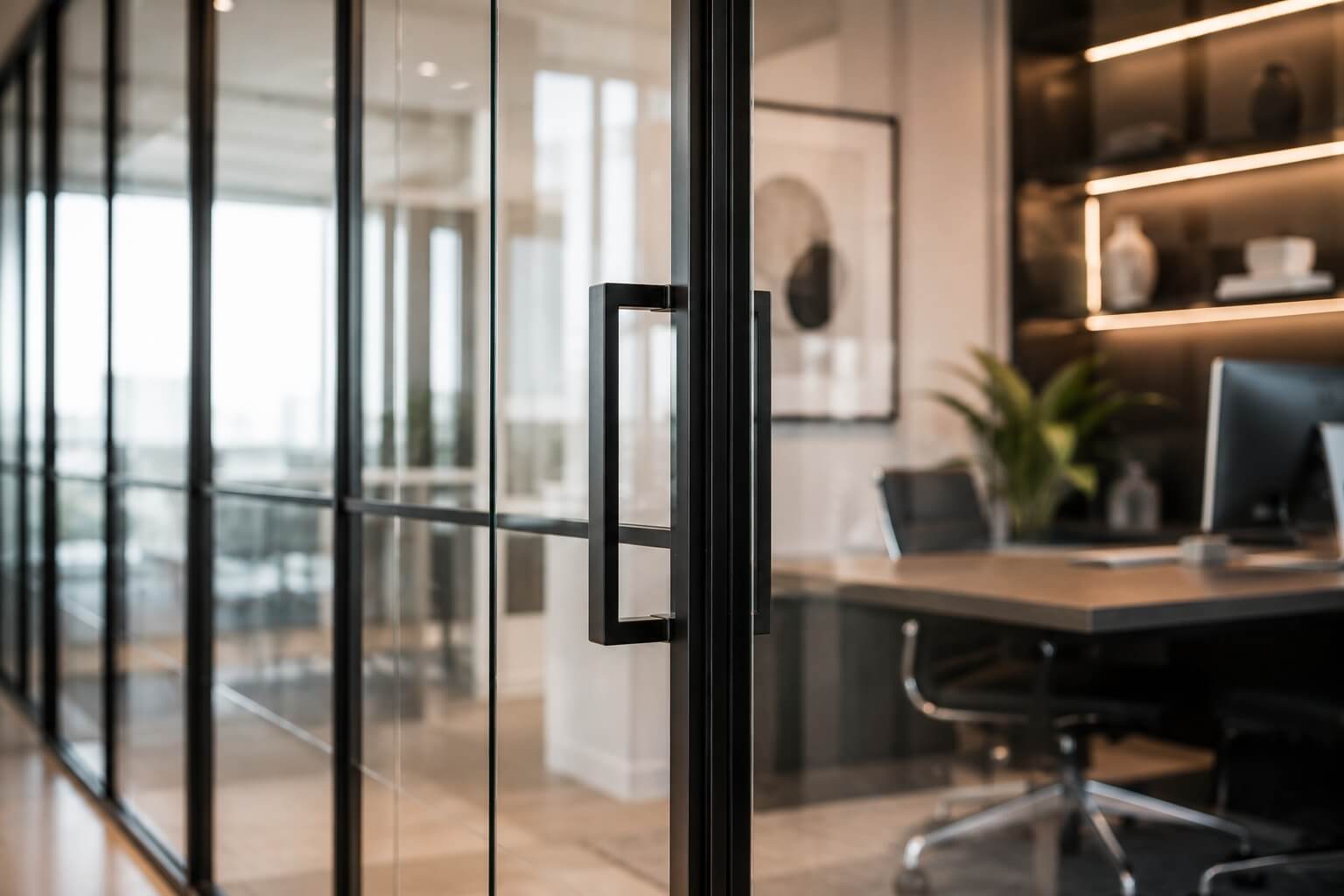 Glass Office Partitions Stuart Installation Detail