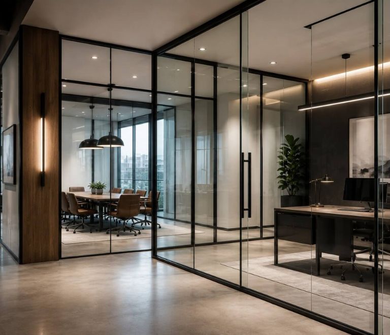 Glass Office Partitions Stuart Glass Project